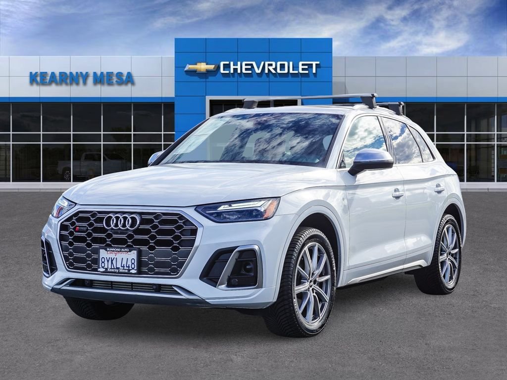 Used 2021 White Audi Premium Plus image 3
