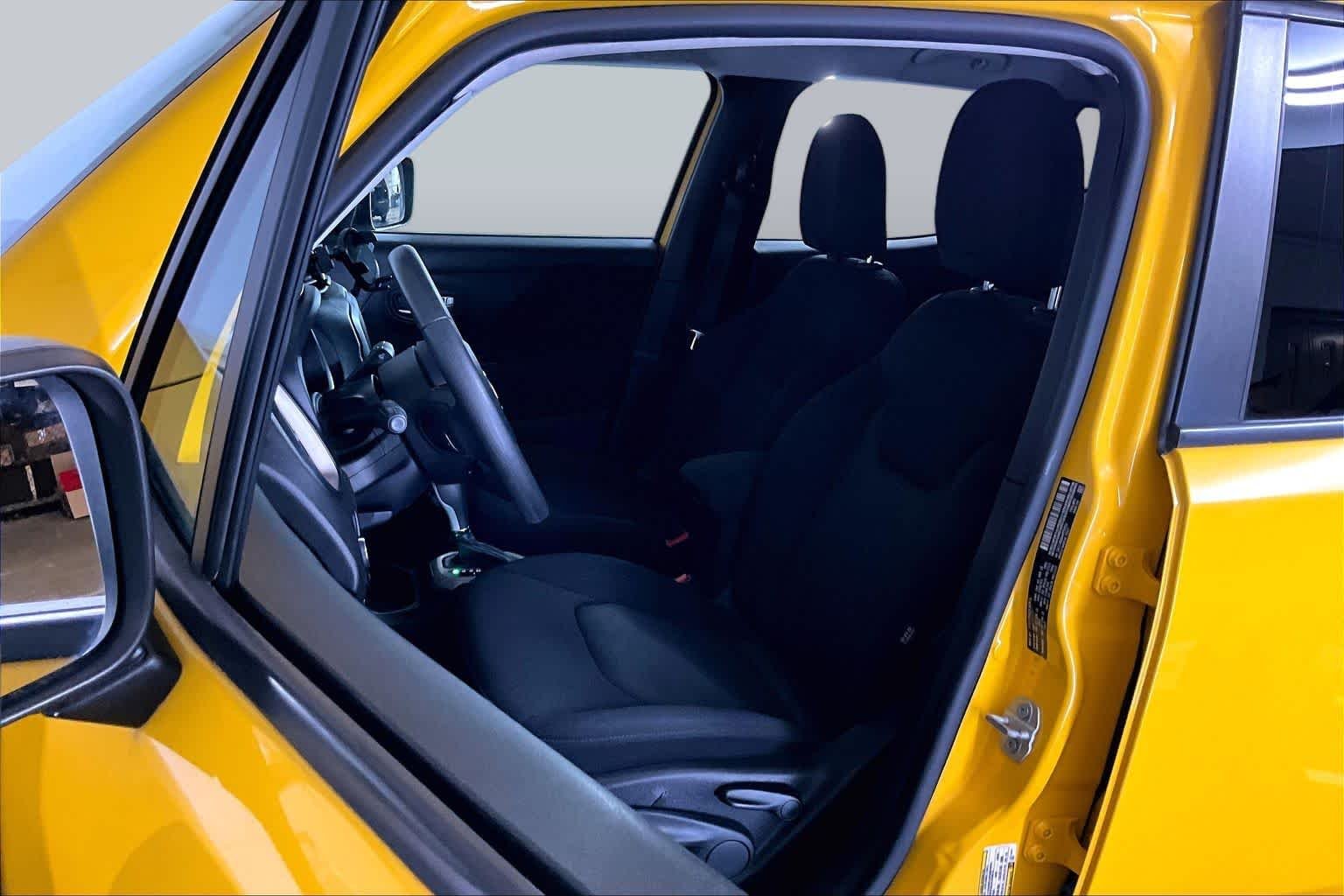 Used 2017 Solar Yellow Jeep Sport image 9