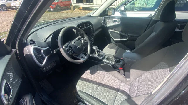 Certified Used 2023 Black Kia LX image 7