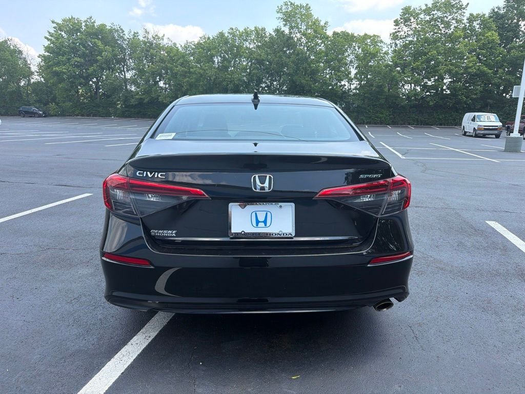 Certified Used 2024 Crystal Black Pearl Honda Sport image 4