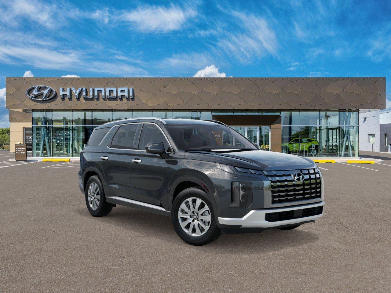 New 2025 Gray,Steel Graphite Hyundai SEL FWD image 2