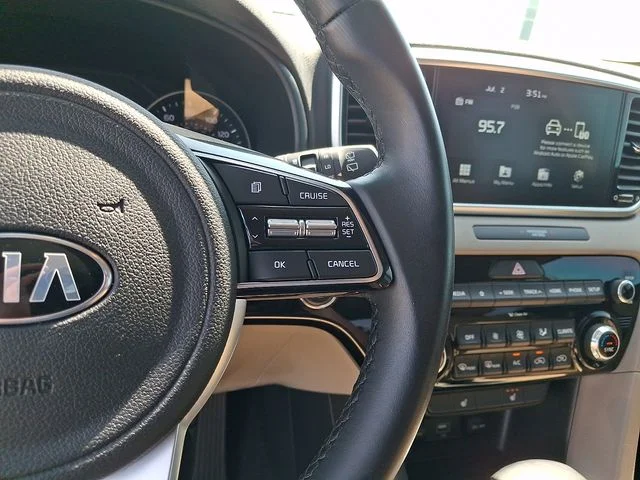 Used 2020 Blue Kia EX image 21