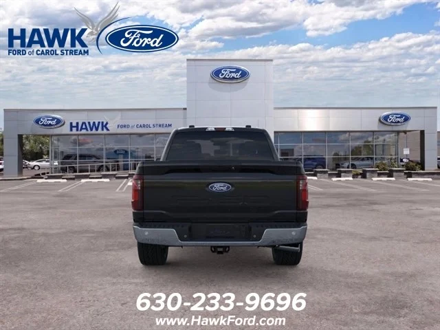New 2026 Agate Black Metallic Ford XLT image 5