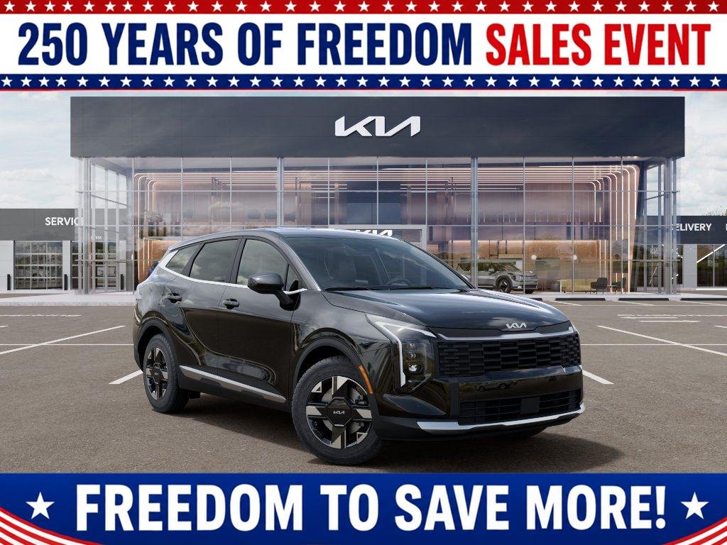 New 2026 Ebony Black Kia LX image 8