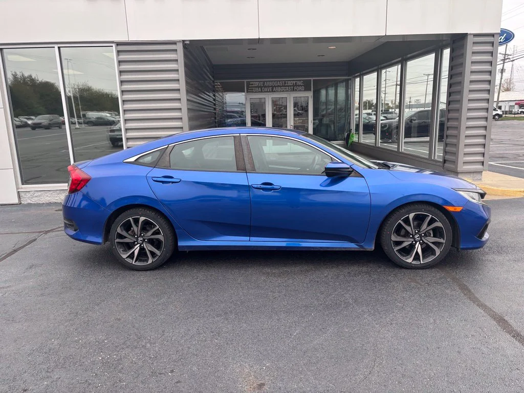 Used 2021 Blue Honda Sport image 4