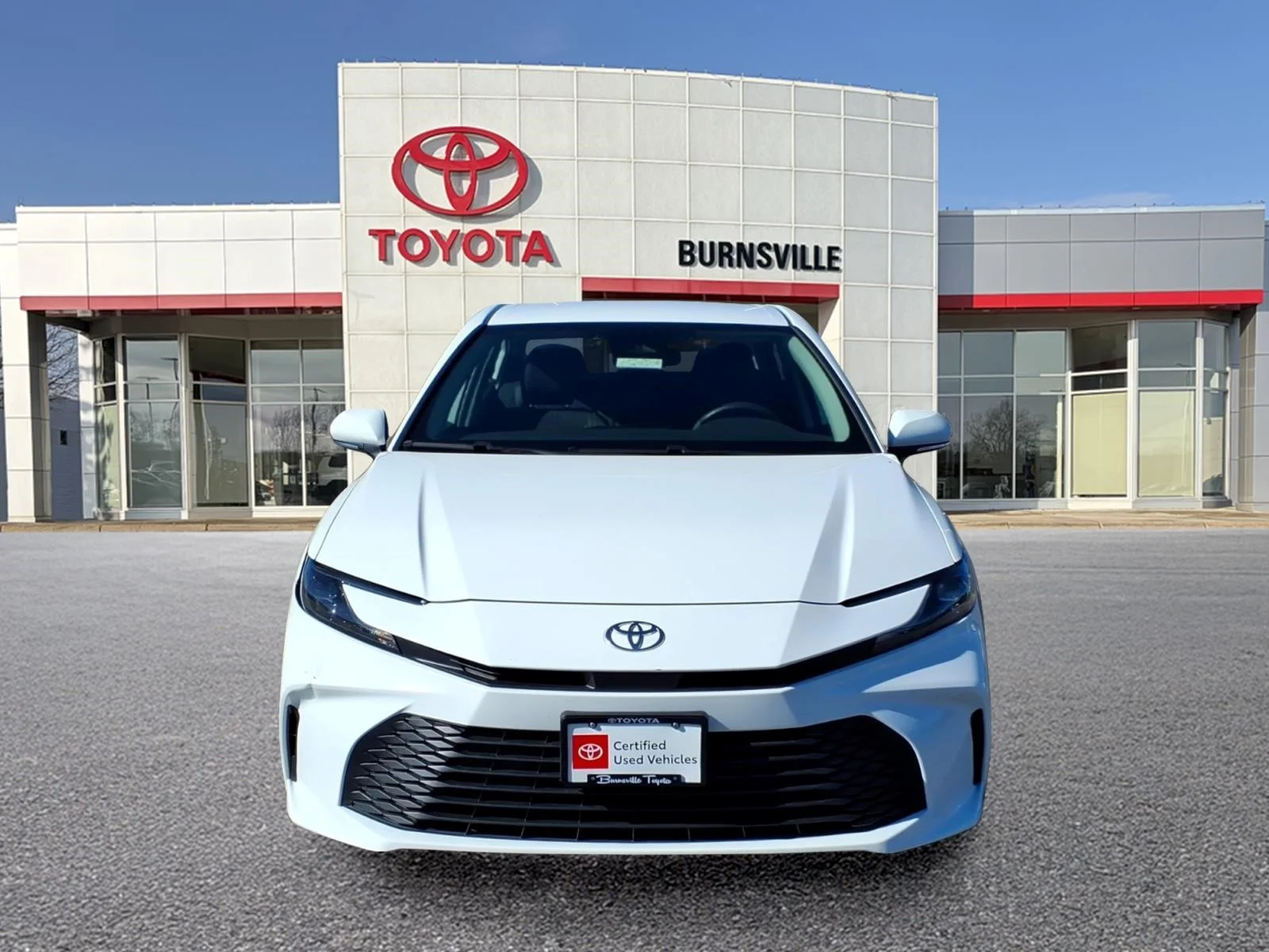 Certified Used 2025 White Toyota LE image 9