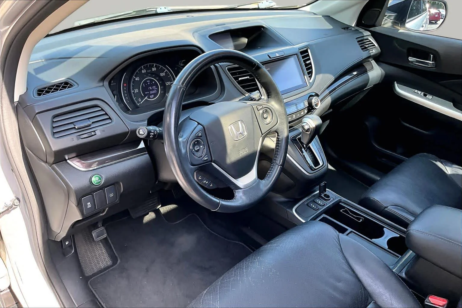 Used 2015 Alabaster Silver Metallic Honda EX-L image 17