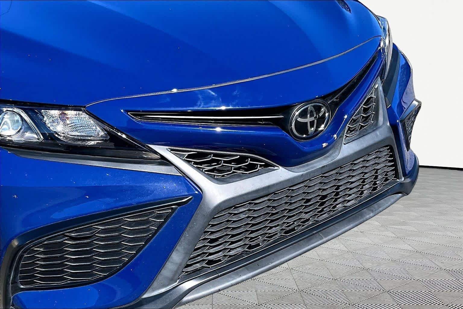 Certified Used 2024 Reservoir Blue Toyota SE Nightshade image 30