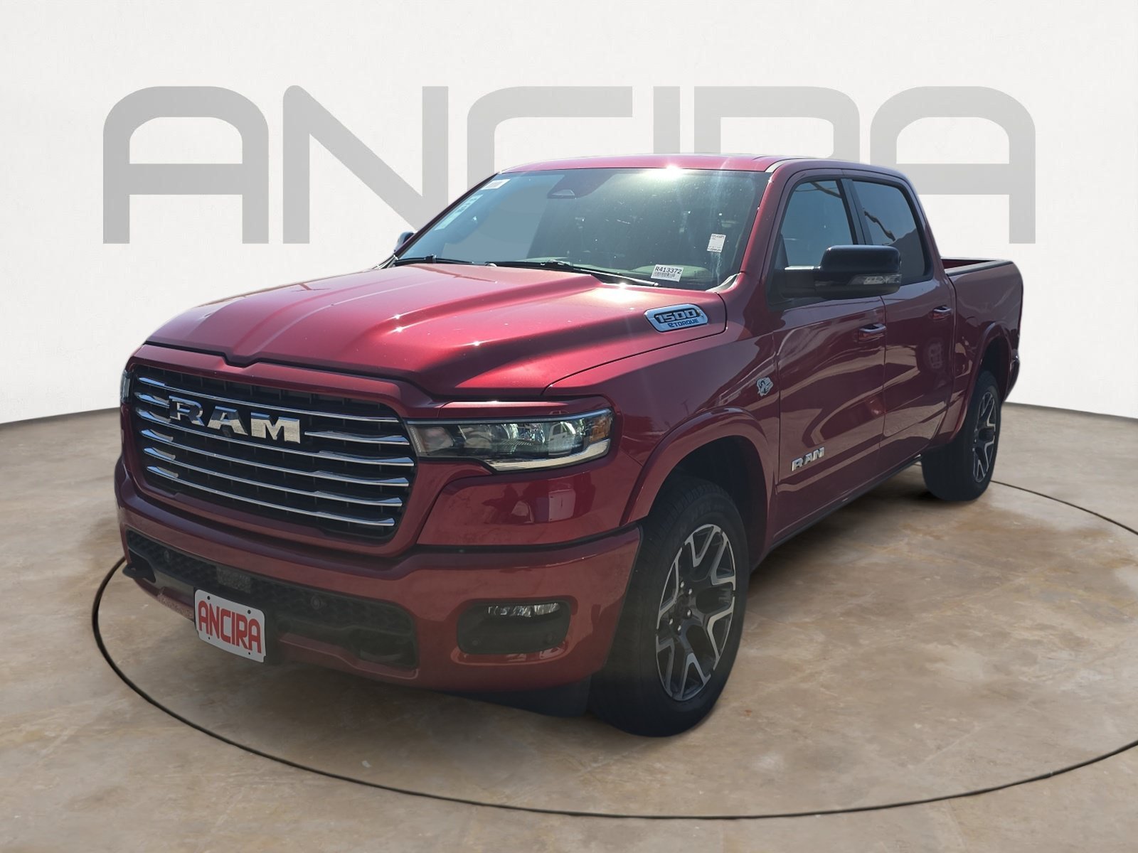 New 2026 Molten Red Pearlcoat RAM Laramie image 6