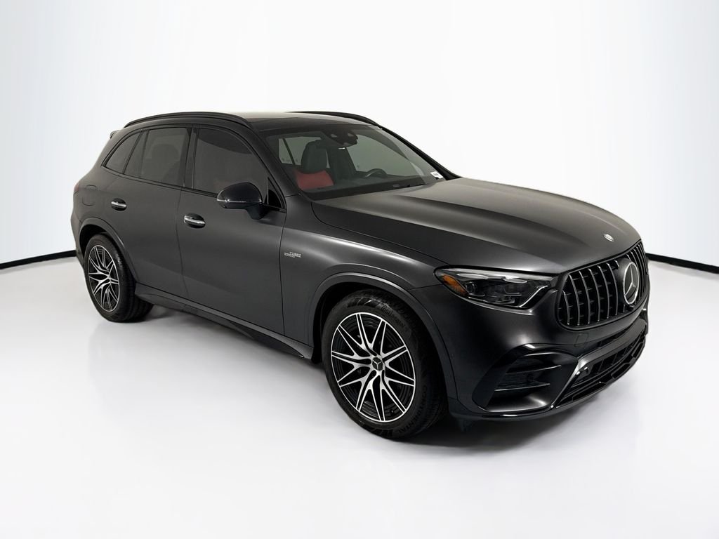 Certified Used 2024 MANUFAKTUR Graphite Gray Magno Mercedes-Benz GLC 43 AMG® image 3