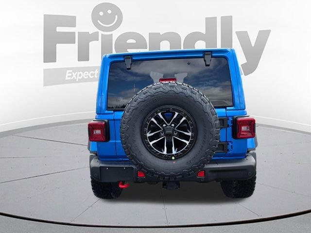 New 2026 Hydro Blue Pearl-Coat Exterior Paint Jeep Rubicon image 4