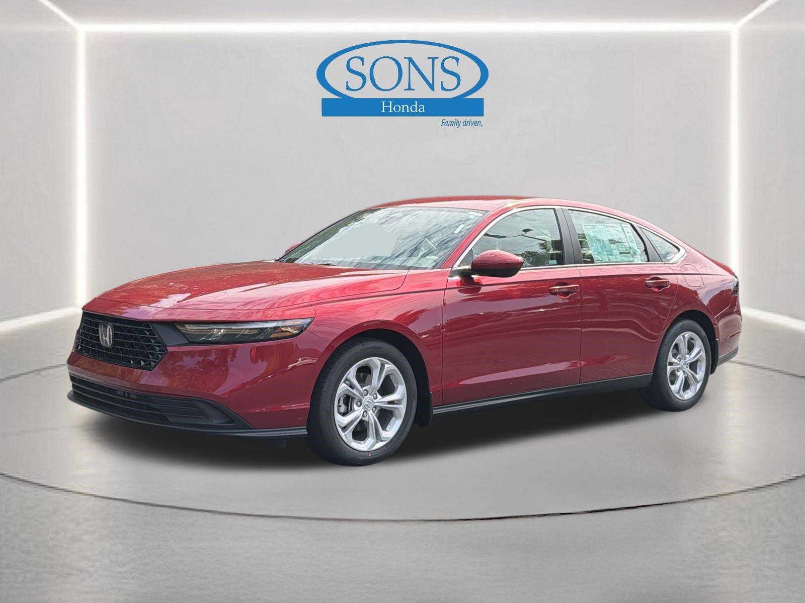 New 2026 Radiant Red Metallic Honda LX image 16