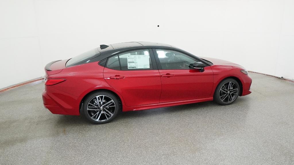 New 2026 Supersonic Red with Midnight Black Metallic roof Toyota XSE image 12