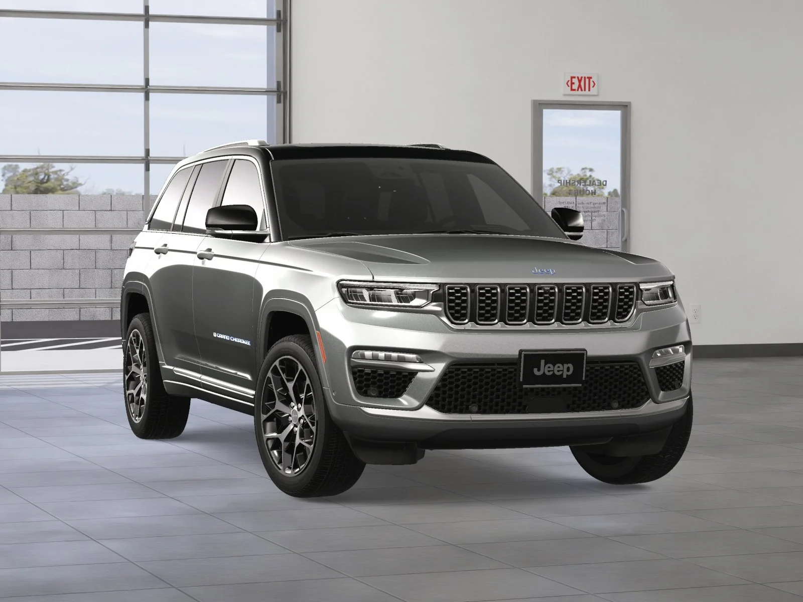 New 2024 Silver Zynith Jeep Summit Reserve 4xe image 37