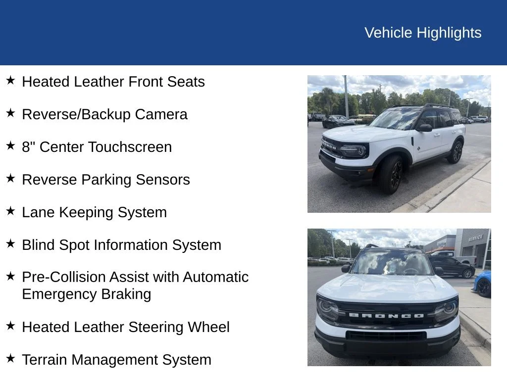 Used 2022 Oxford White Ford Outer Banks image 36