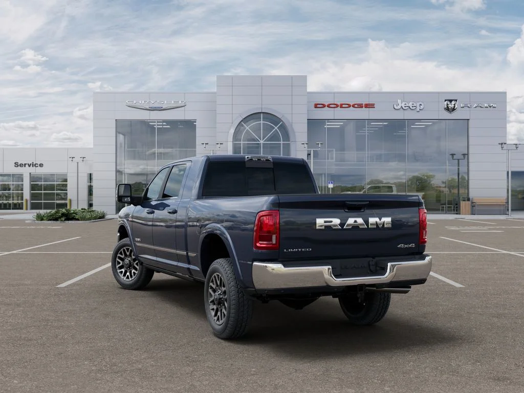 New 2025 Forged Blue Metallic Exterior Paint RAM Limited image 3