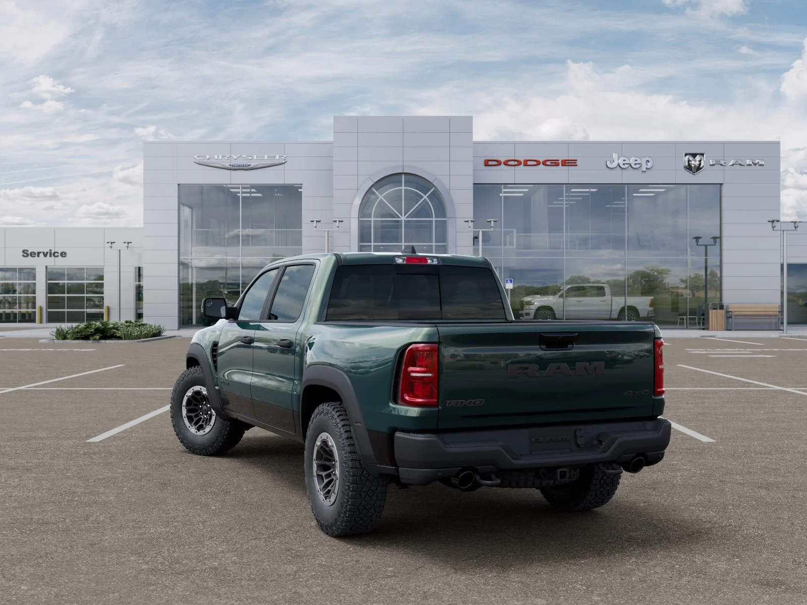 New 2026 Serrano-Green Metallic Exterior Paint RAM RHO image 31