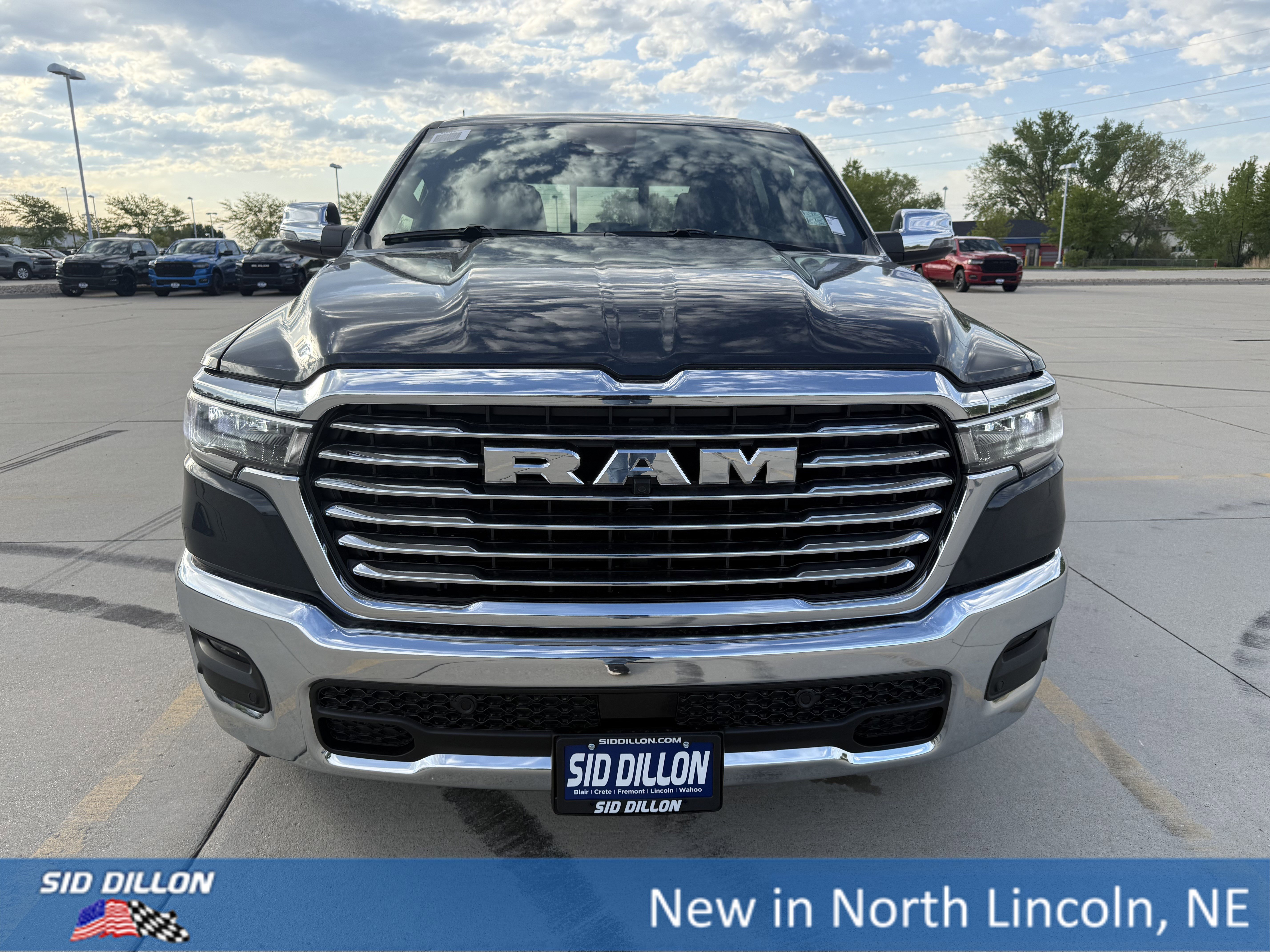 New 2026 Forged Blue Metallic Exterior Paint RAM Laramie image 3