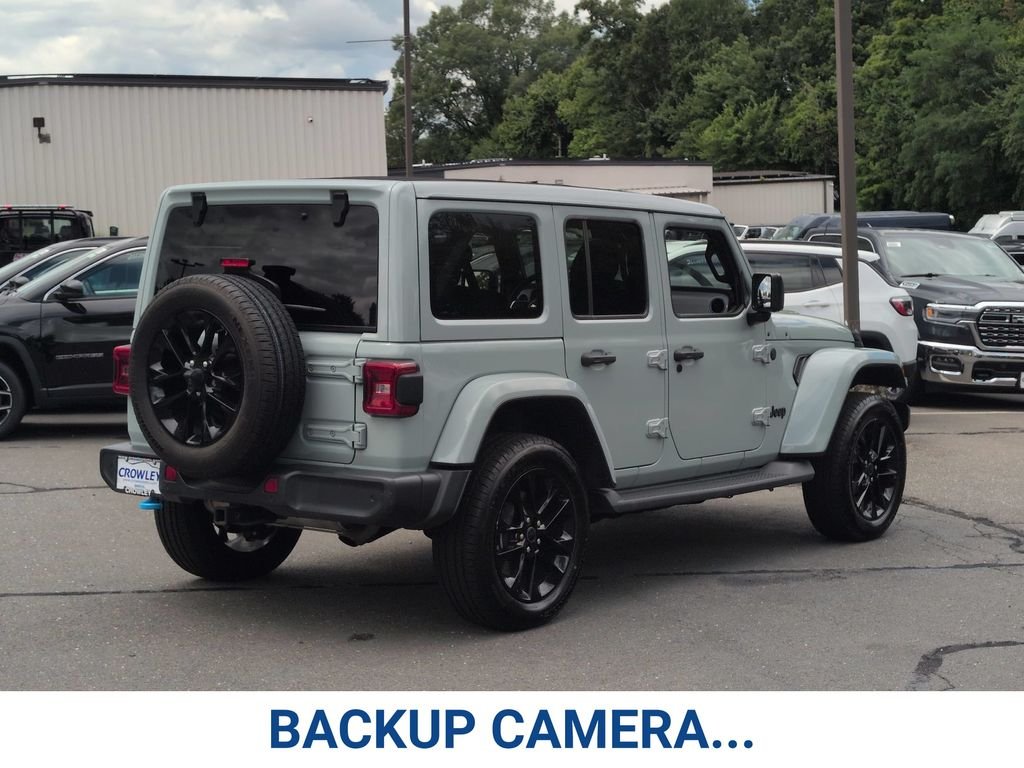 Certified Used 2024 Gray Jeep Sahara 4xe image 6