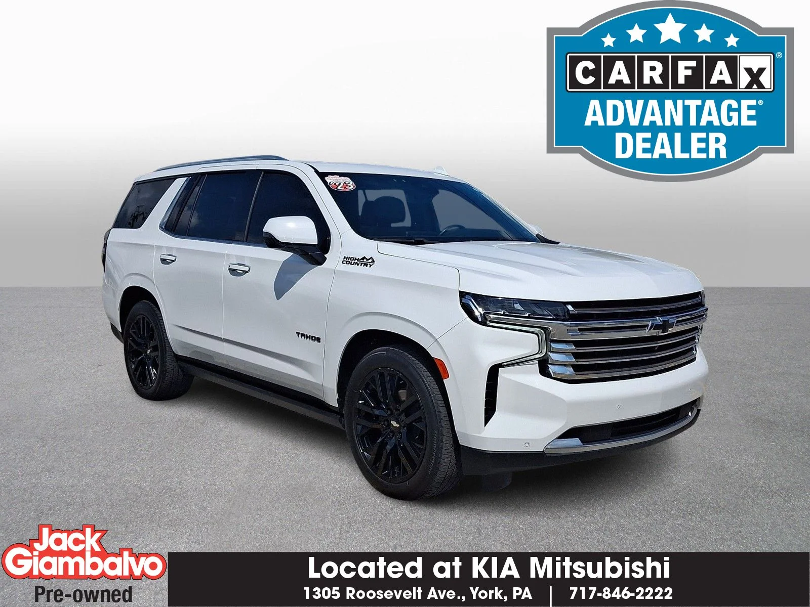 Used 2023 White Chevrolet High Country image 1