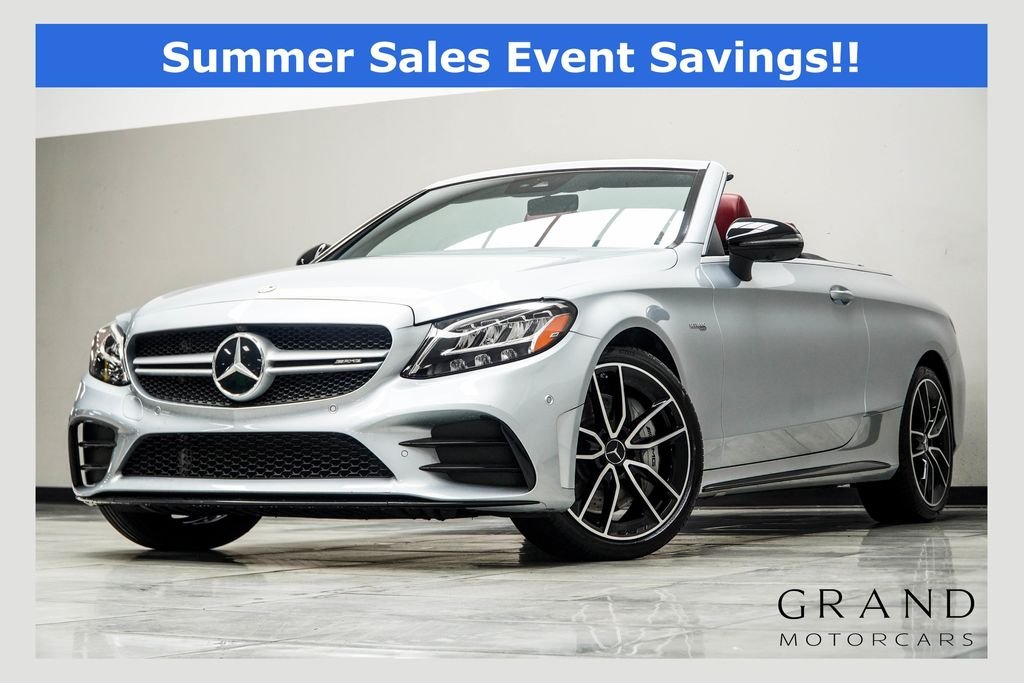 Used 2022 Silver Mercedes-Benz C 43 AMG® image 1