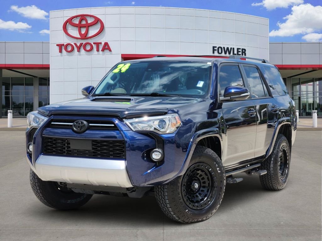 Certified Used 2024 Blue Toyota TRD Off-Road Premium image 1