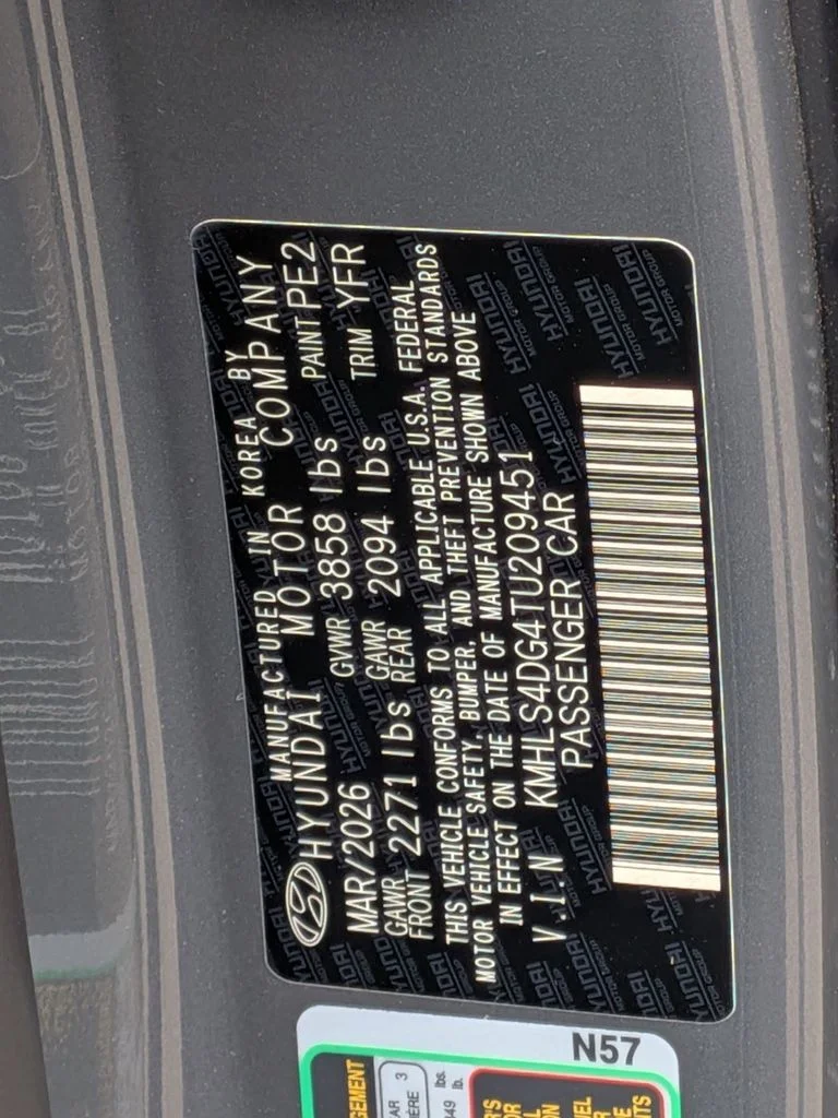 New 2026 Gray Hyundai SEL Sport image 31