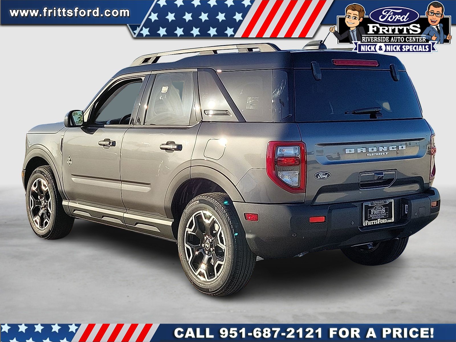 New 2026 Carbonized Gray Metallic Ford Outer Banks® image 2