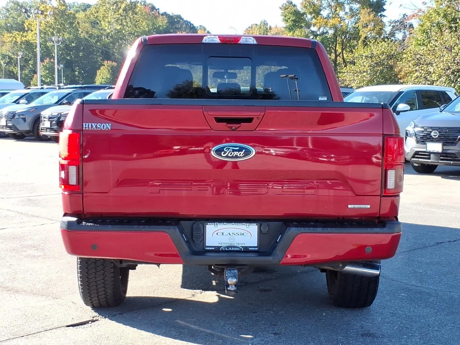 Used 2020 RED Ford LARIAT image 8