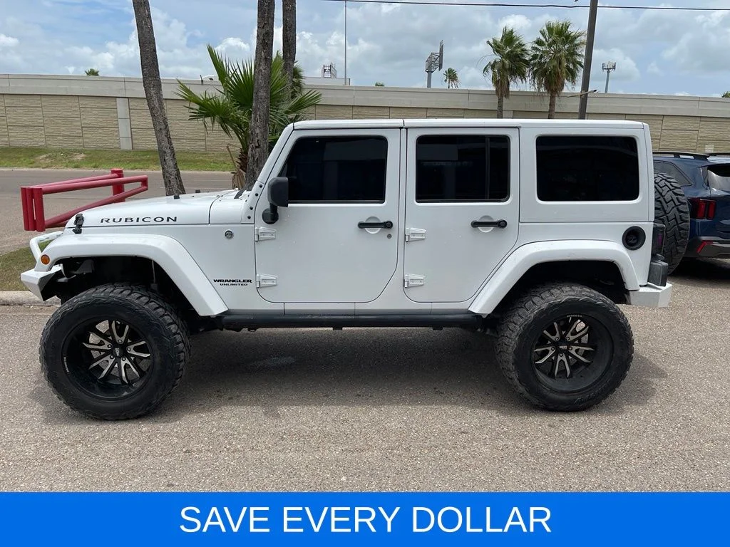 Used 2016 White Jeep Unlimited Rubicon image 3