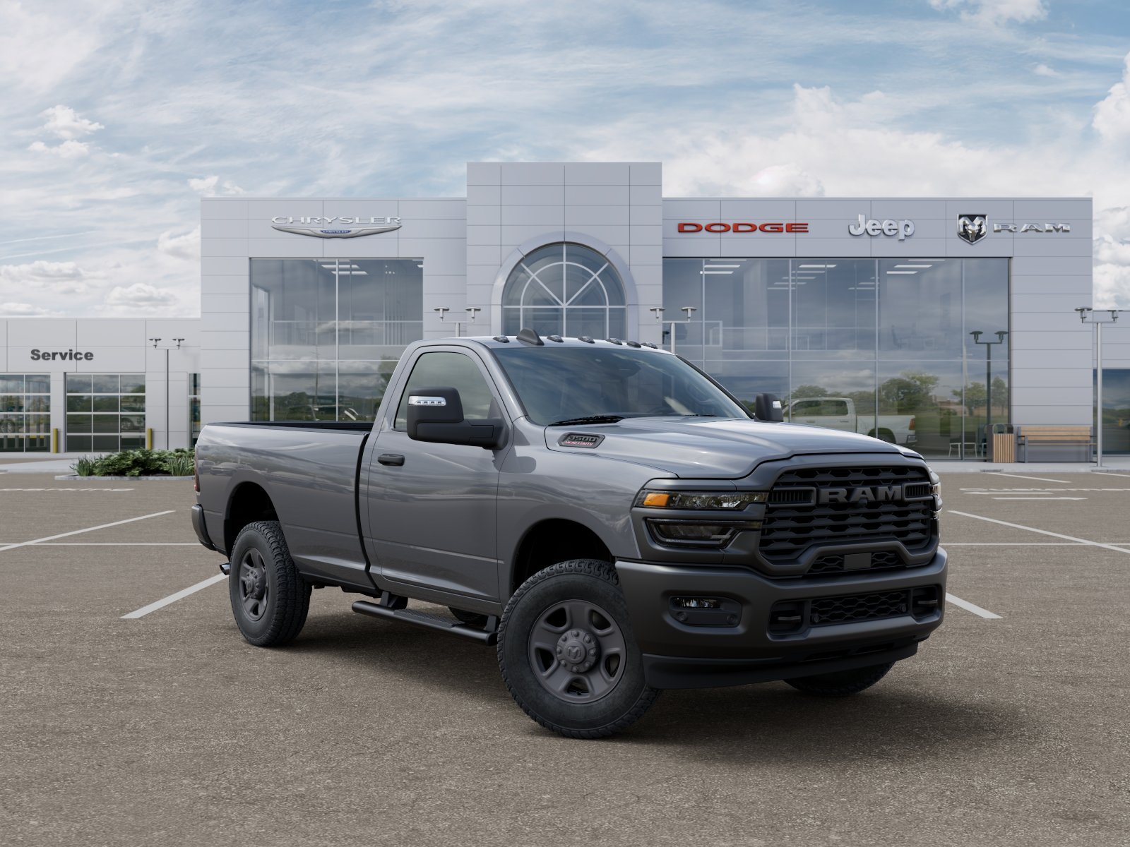 New 2026 Ceramic Gray Clear-Coat Exterior Paint RAM Tradesman image 20