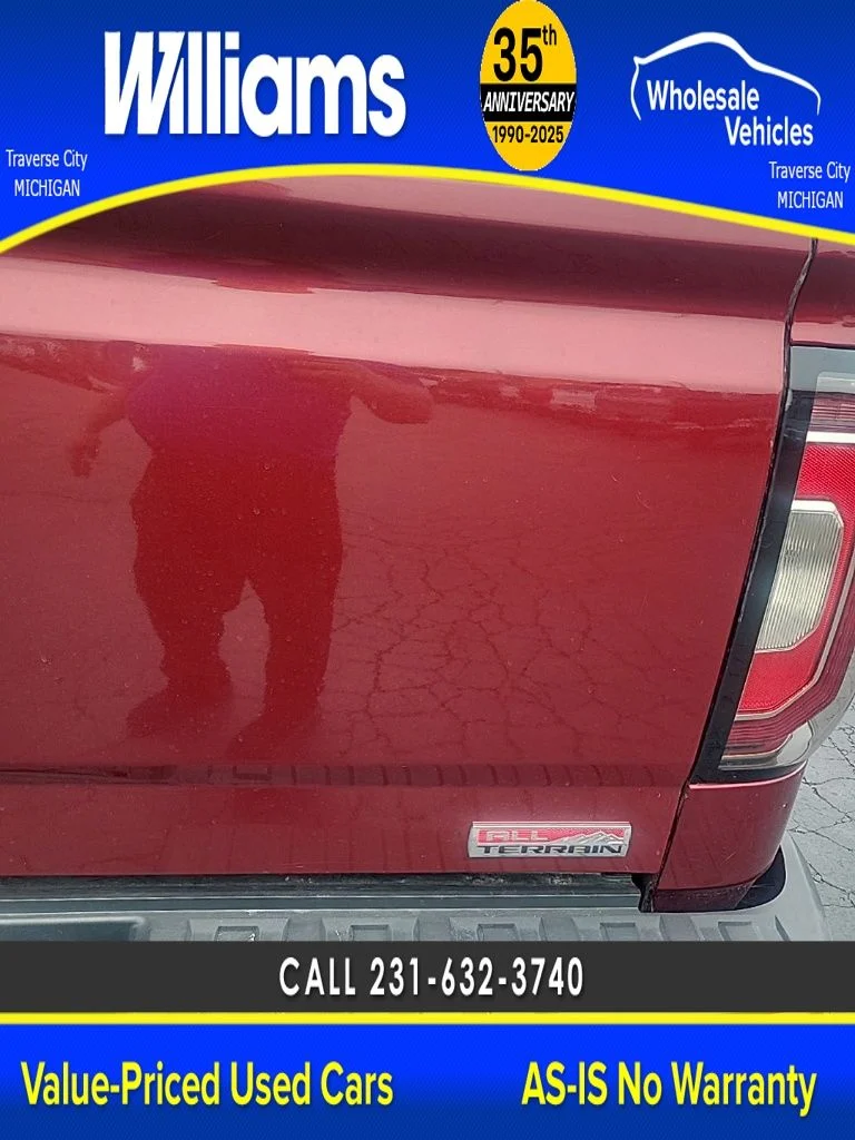 Used 2016 Crimson Red Tintcoat GMC SLT image 6