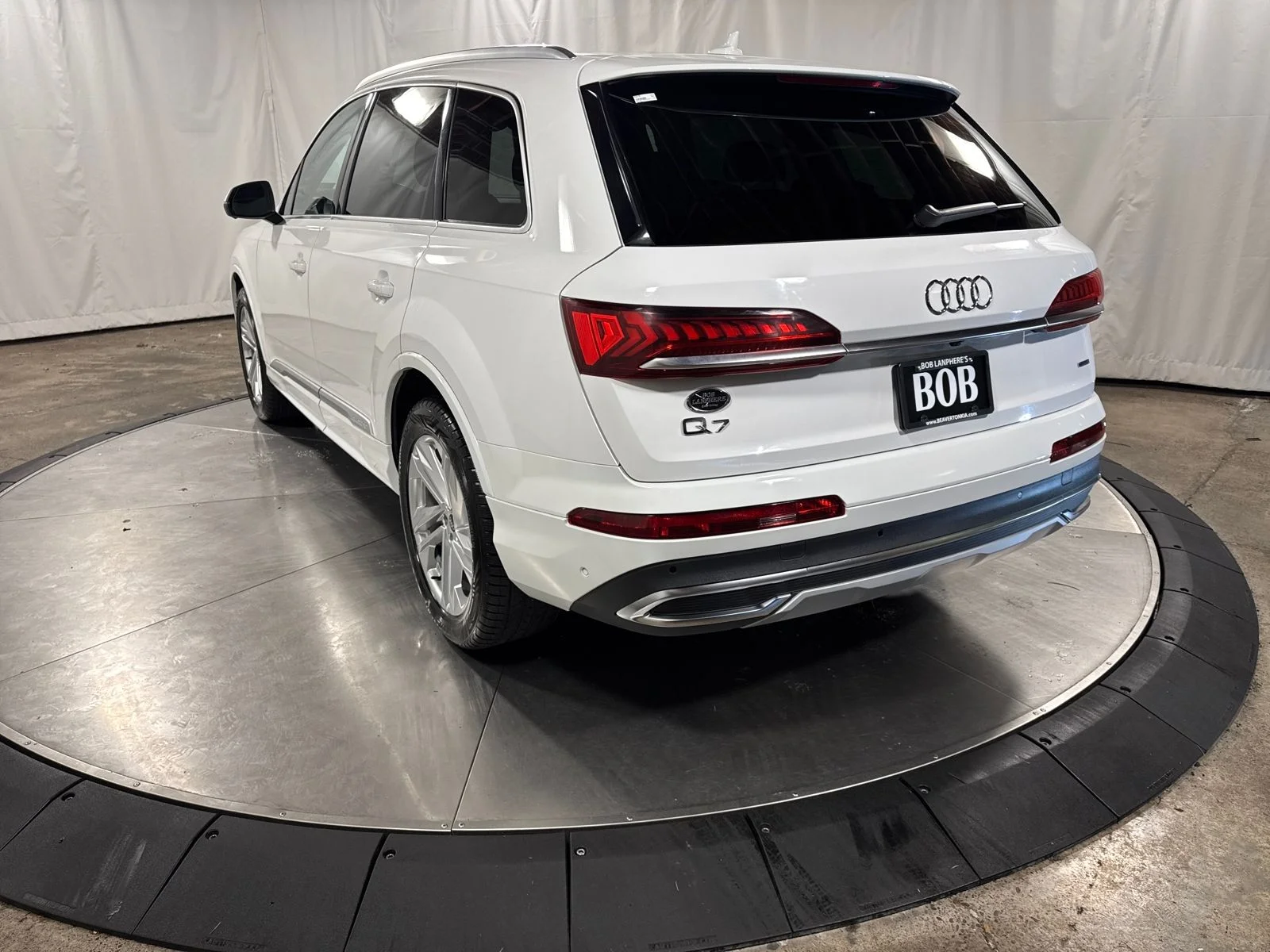 Used 2021 Glacier White Metallic Audi 55 Premium Plus quattro image 7