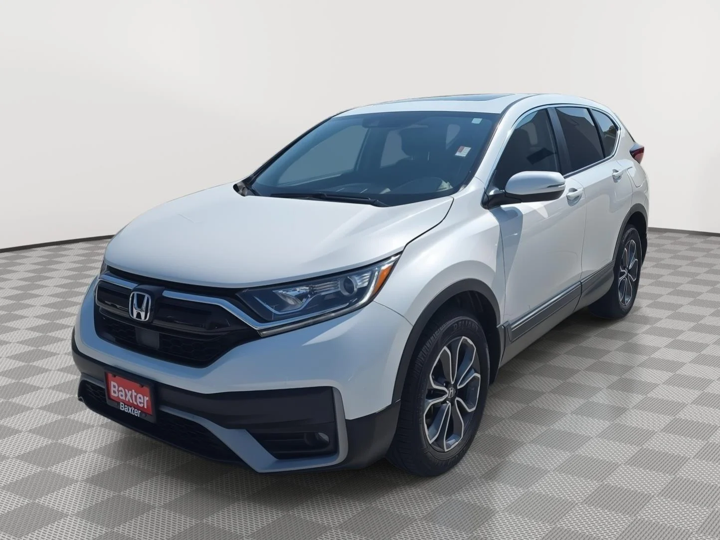 Used 2020 Platinum White Pearl Honda EX image 3