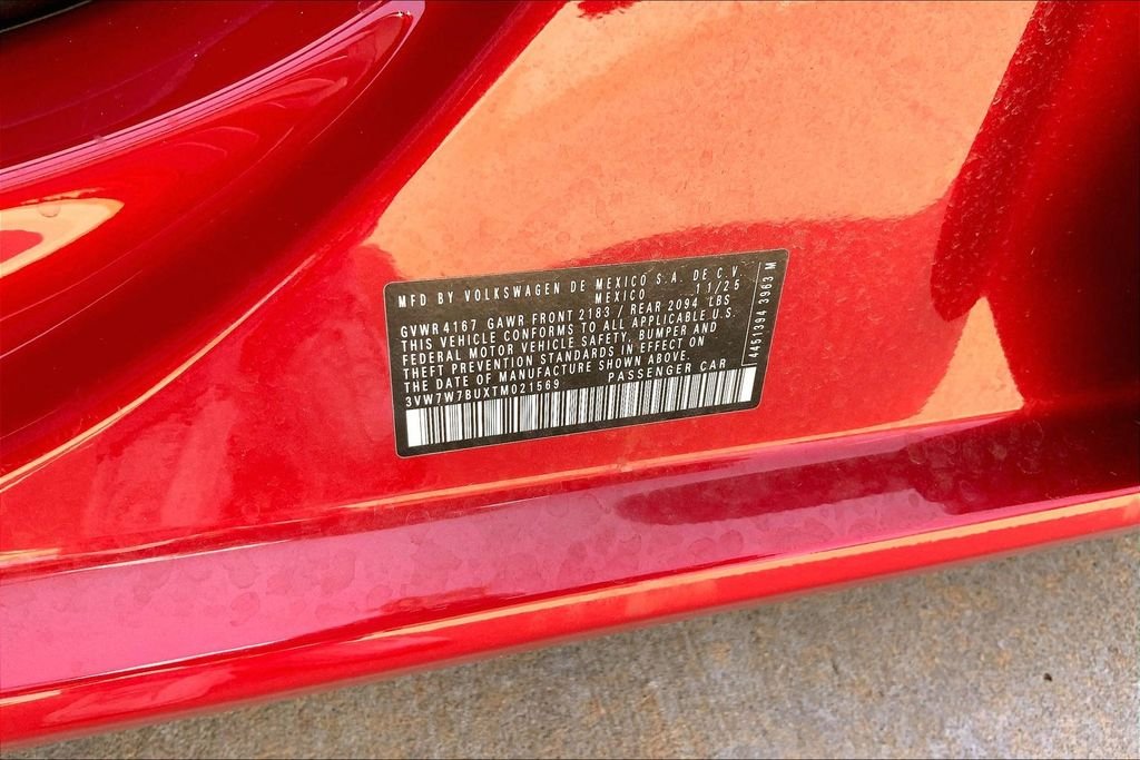 New 2026 Kings Red Metallic Volkswagen 1.5T SE image 8