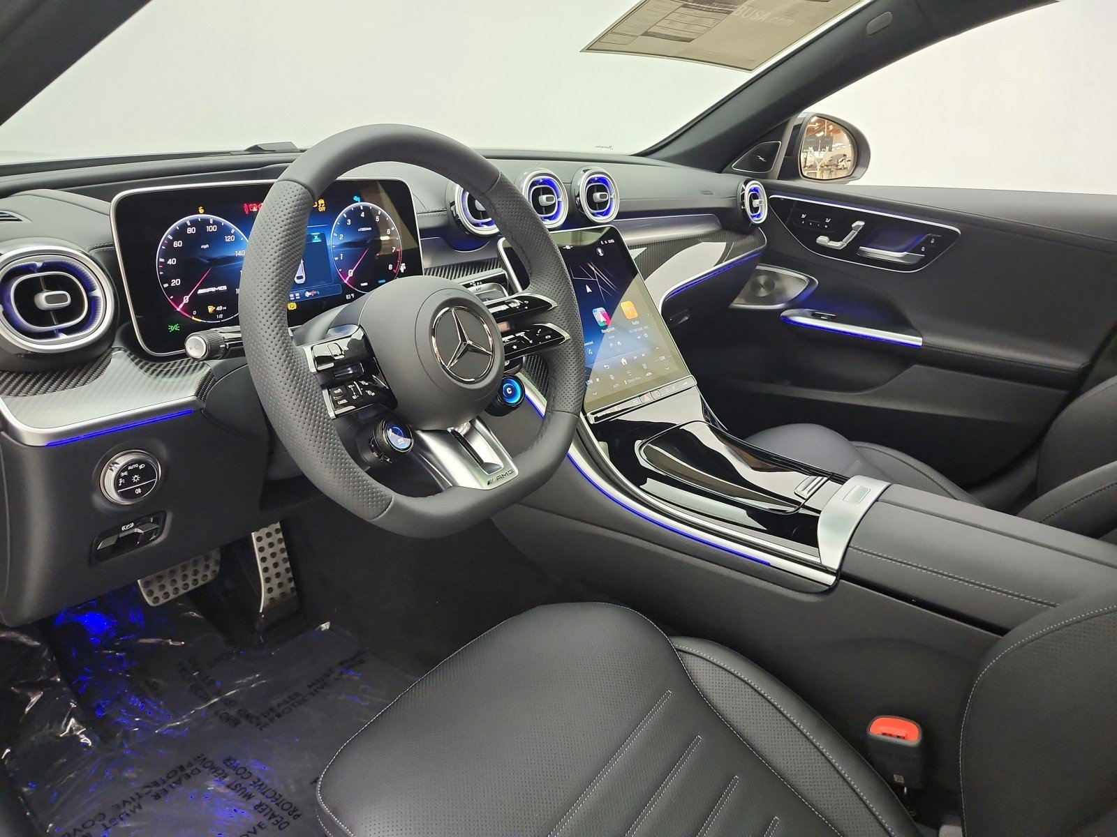 New 2026 Selenite Grey Metallic Mercedes-Benz AMG® C 43 4MATIC Sedan image 10