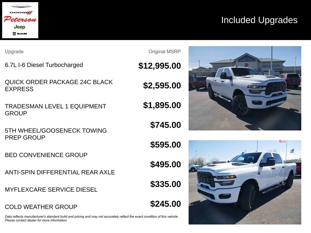 New 2026 White Ram Tradesman image 13