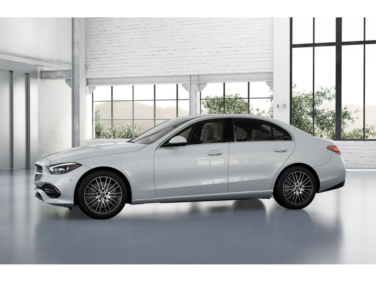 New 2026 MANUFAKTUR Moonlight White Metallic Mercedes-Benz C 300 4MATIC® Sedan image 36