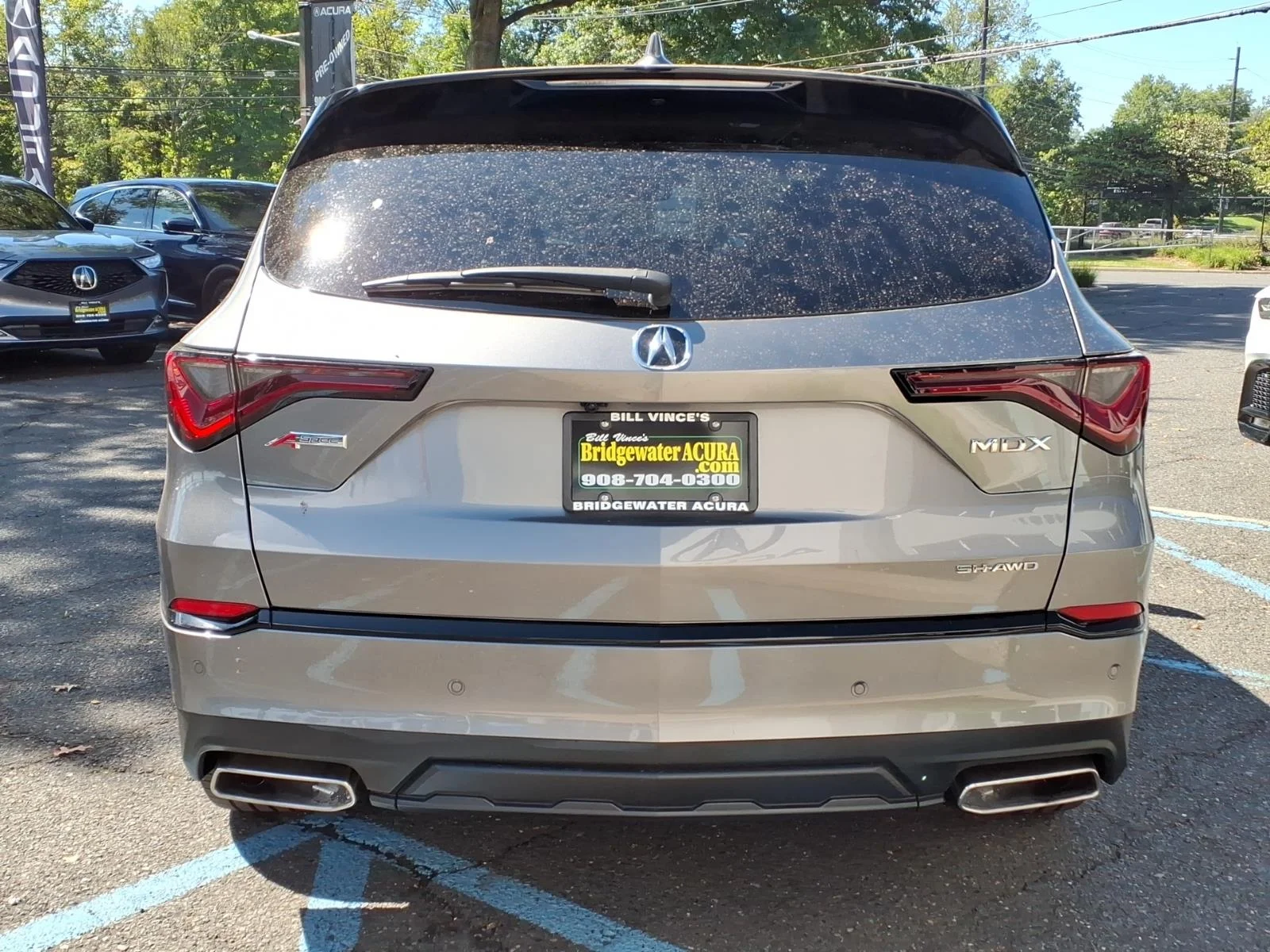 Used 2023 Liquid Carbon Metallic Acura SH-AWD with A-Spec Package image 5
