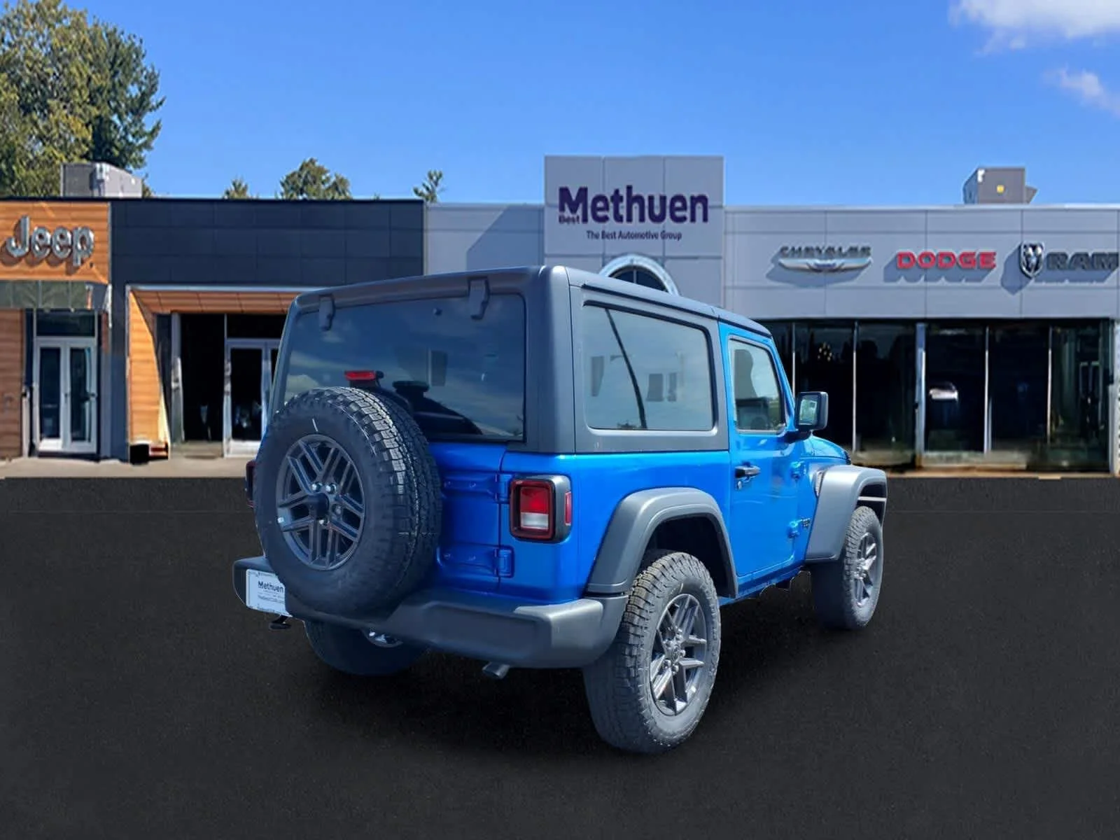New 2026 Hydro Blue Pearlcoat Jeep Sport S image 6