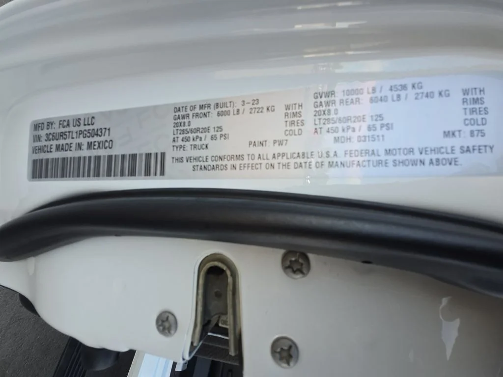 Used 2023 White Ram Limited image 31