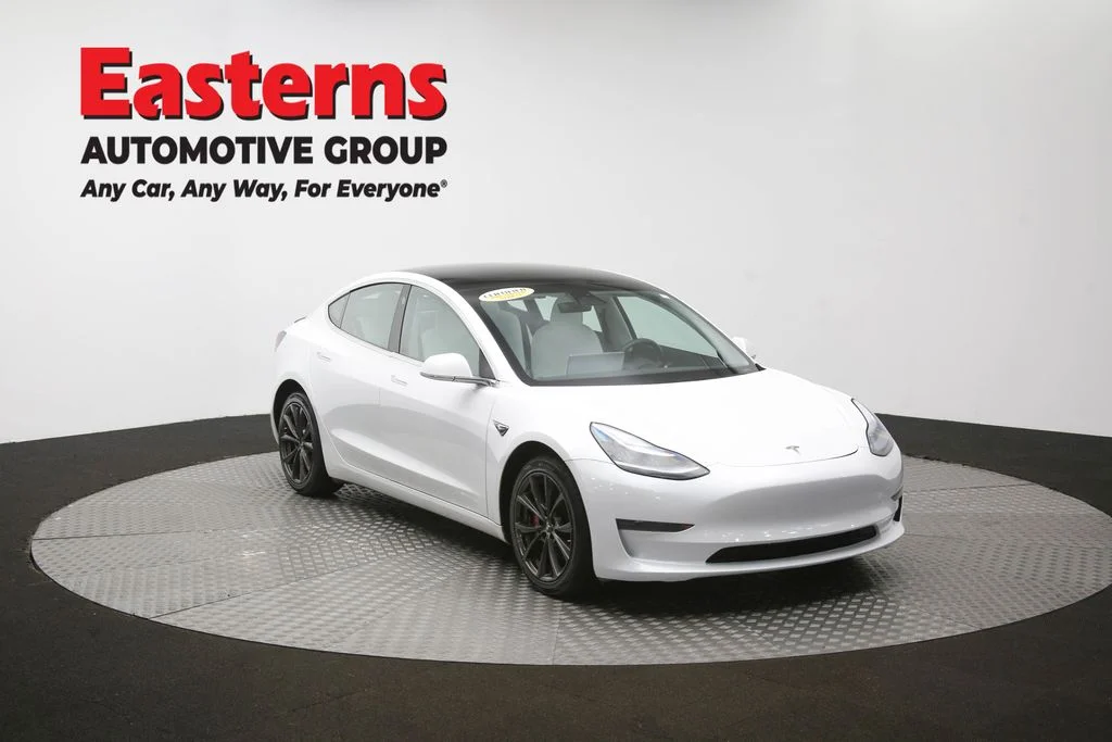 Used 2020 White Tesla Performance image 43