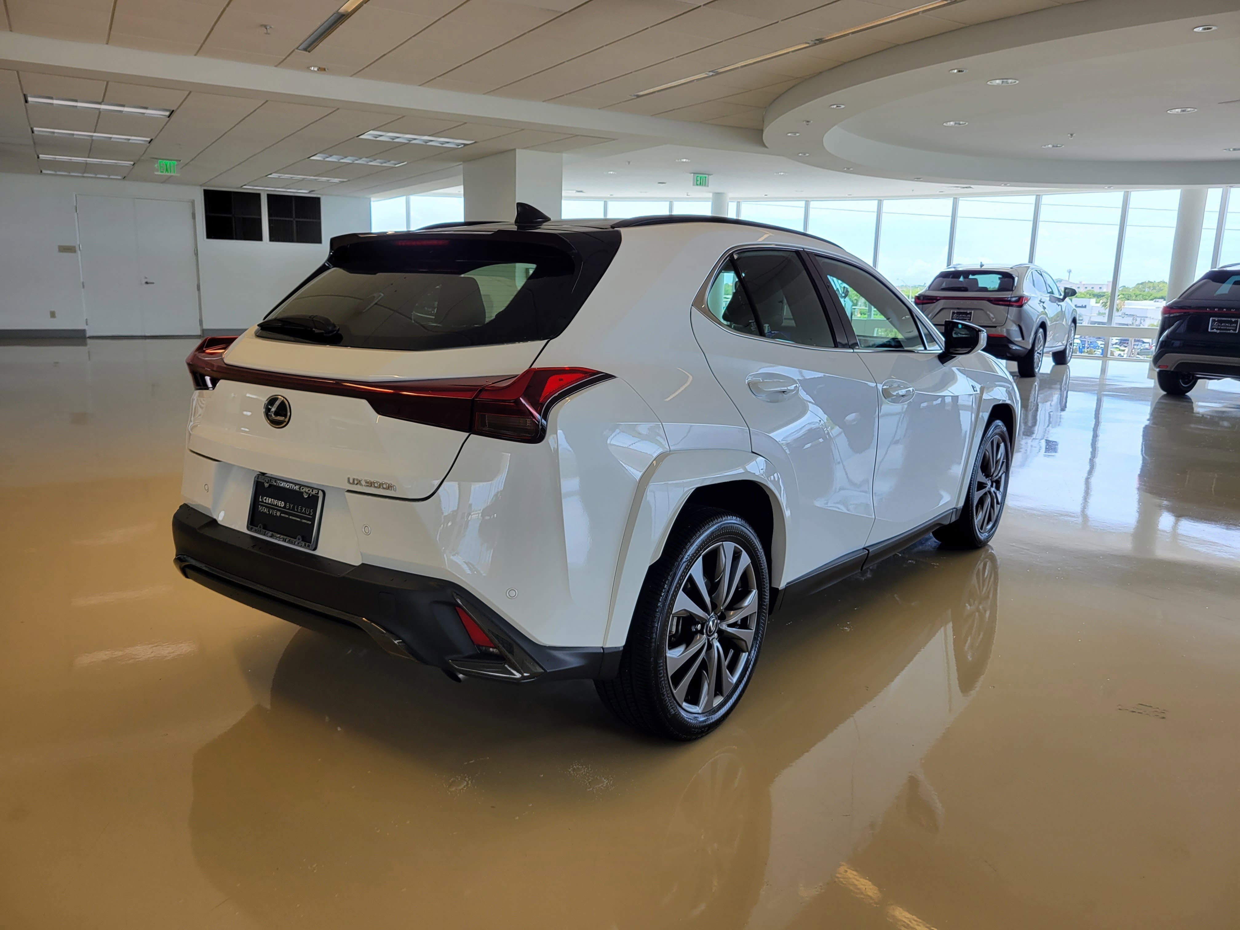 Certified Used 2025 Ultra White Lexus UX 300h F SPORT Design image 10