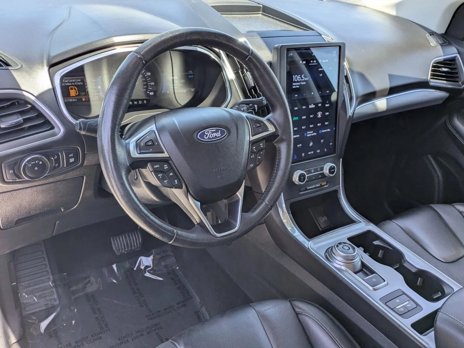 Used 2021 Star White Metallic Tri-Coat Ford Titanium image 10
