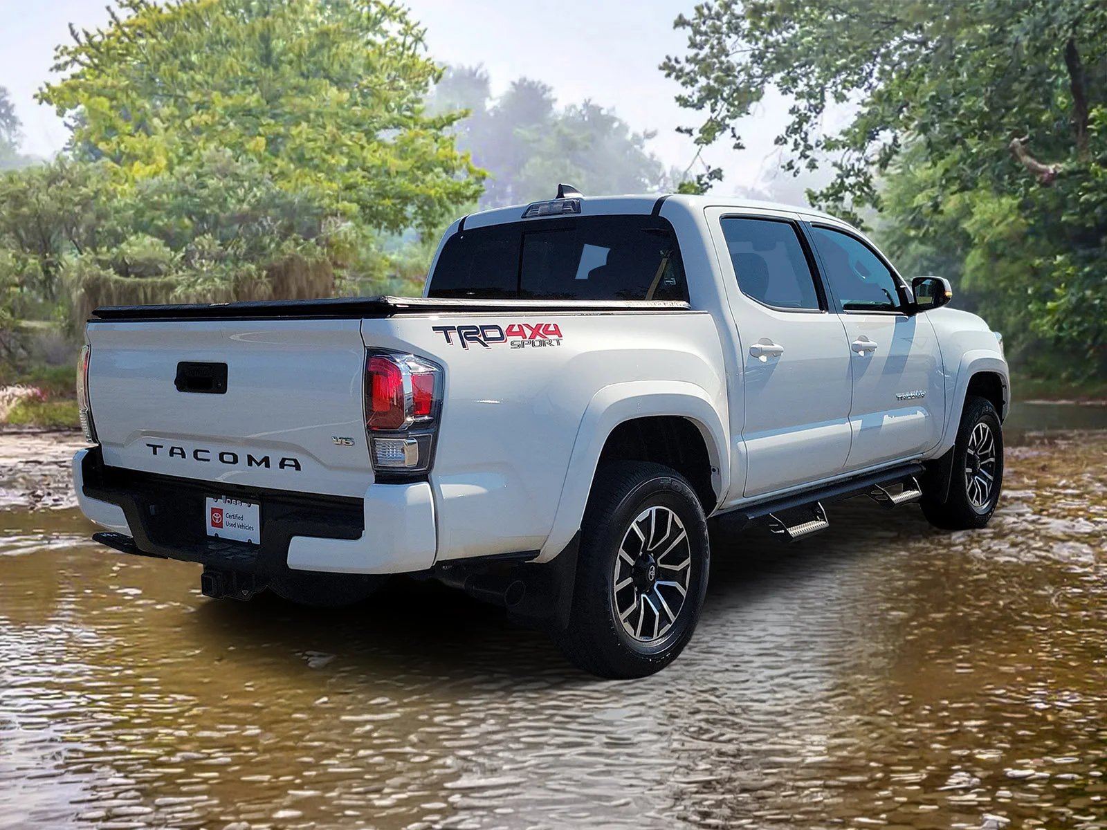Certified Used 2023 WHITE Toyota TRD Sport image 4