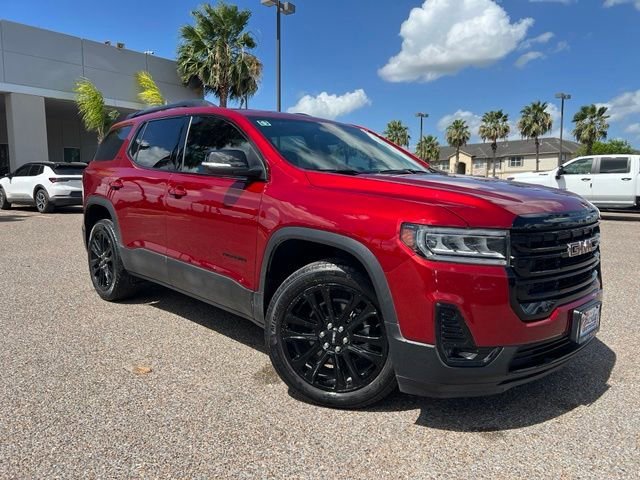 Used 2023 Volcanic Red Tintcoat GMC SLT image 1