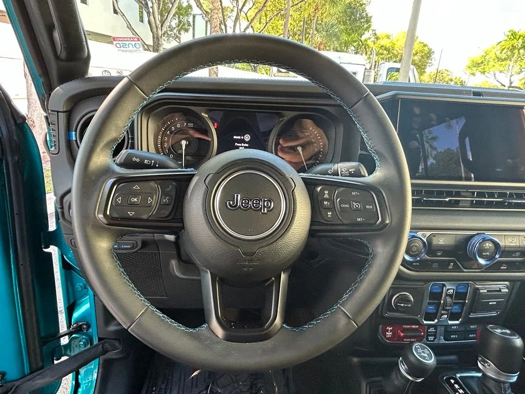 Certified Used 2024 Beige Jeep Rubicon 4xe image 17