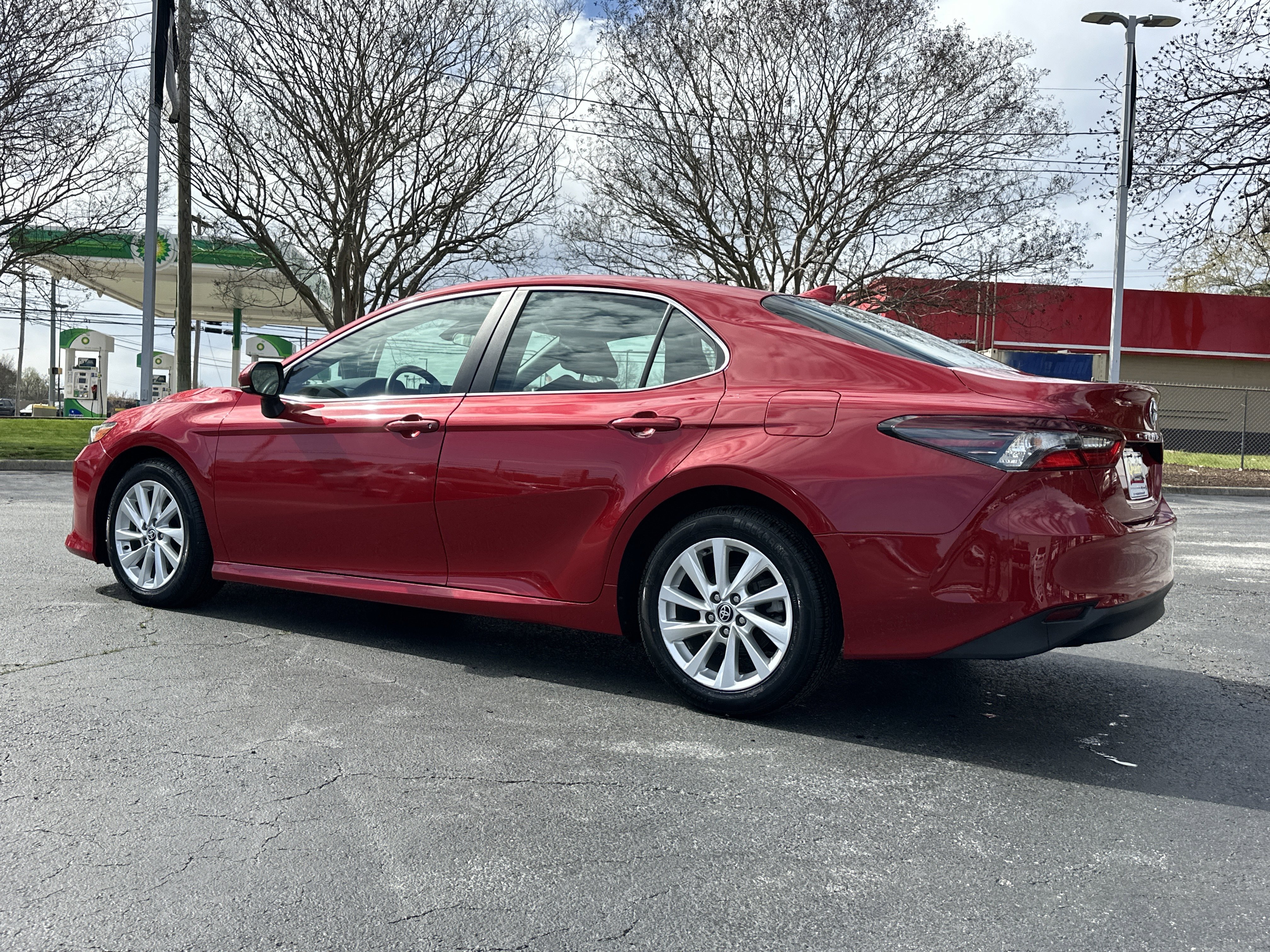 Used 2024 Red Toyota LE image 6