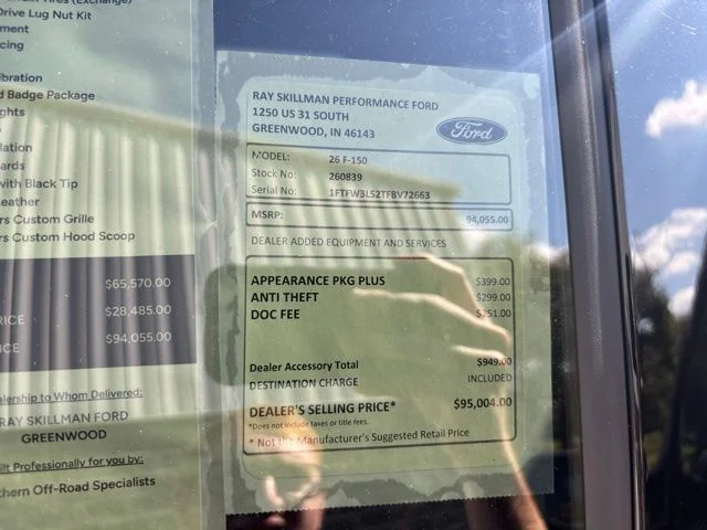 New 2026 Carbonized Gray Metallic Ford XLT image 2