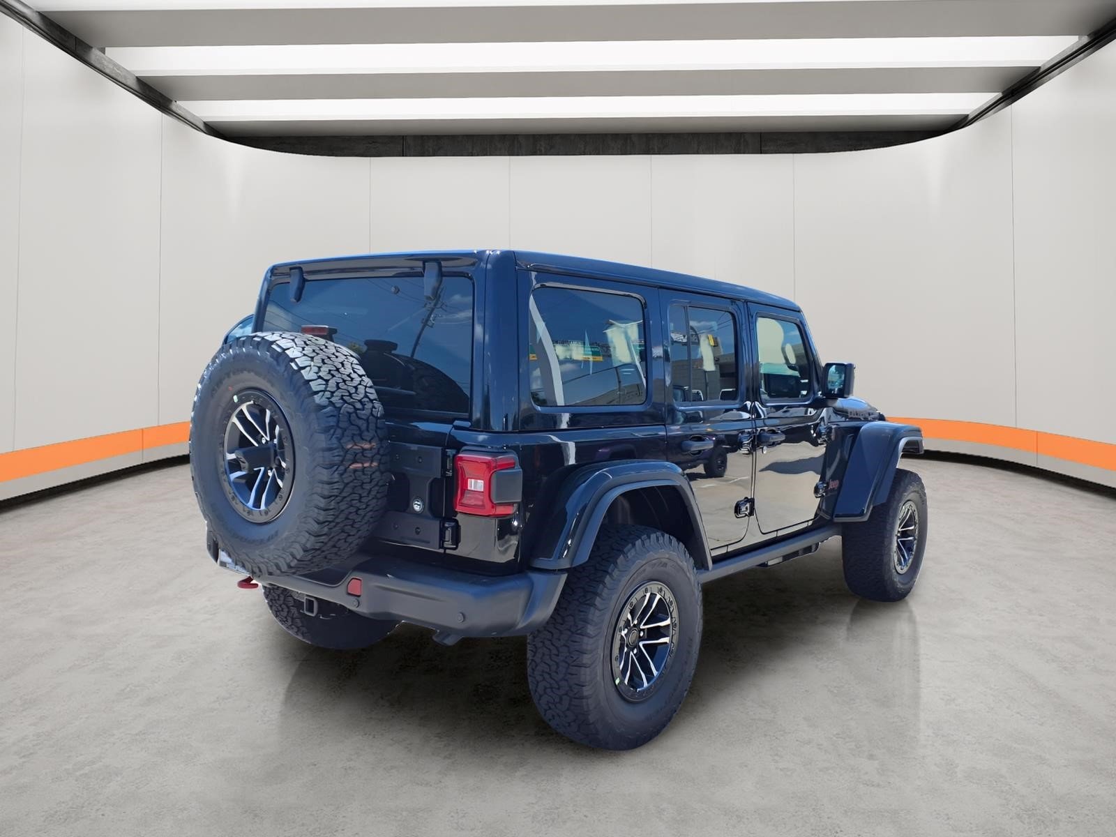 New 2026 Black Clear-Coat Exterior Paint Jeep Rubicon image 6